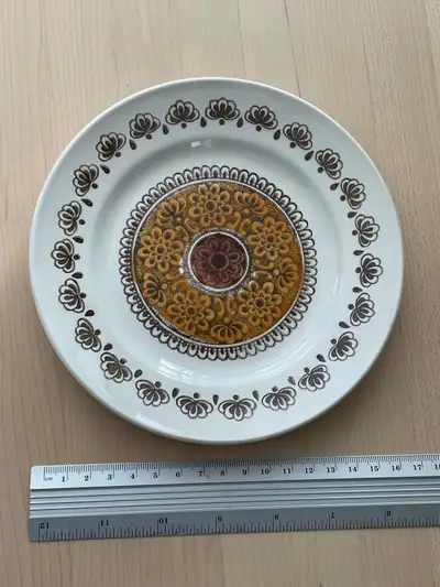 Kathy winkle ironstone plate, View more