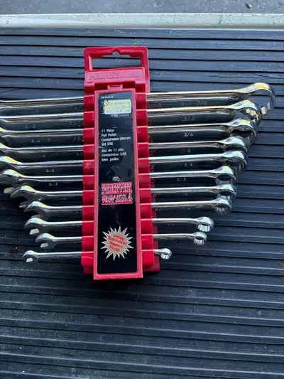 Mastercraft 11-Piece SAE Combination Wrench Set, View more