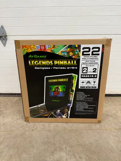 Legends Pinball Backglass, View more