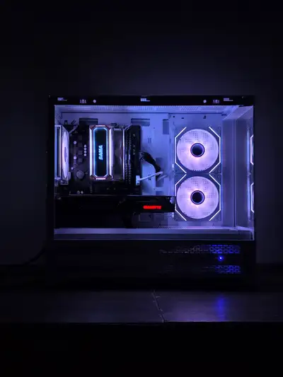 White RTX 4060 Gaming PC┃Ryzen 7 3700x┃16GB DDR4┃WIFI + Bluetoot, View more