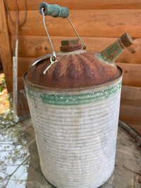 Vintage gas can 