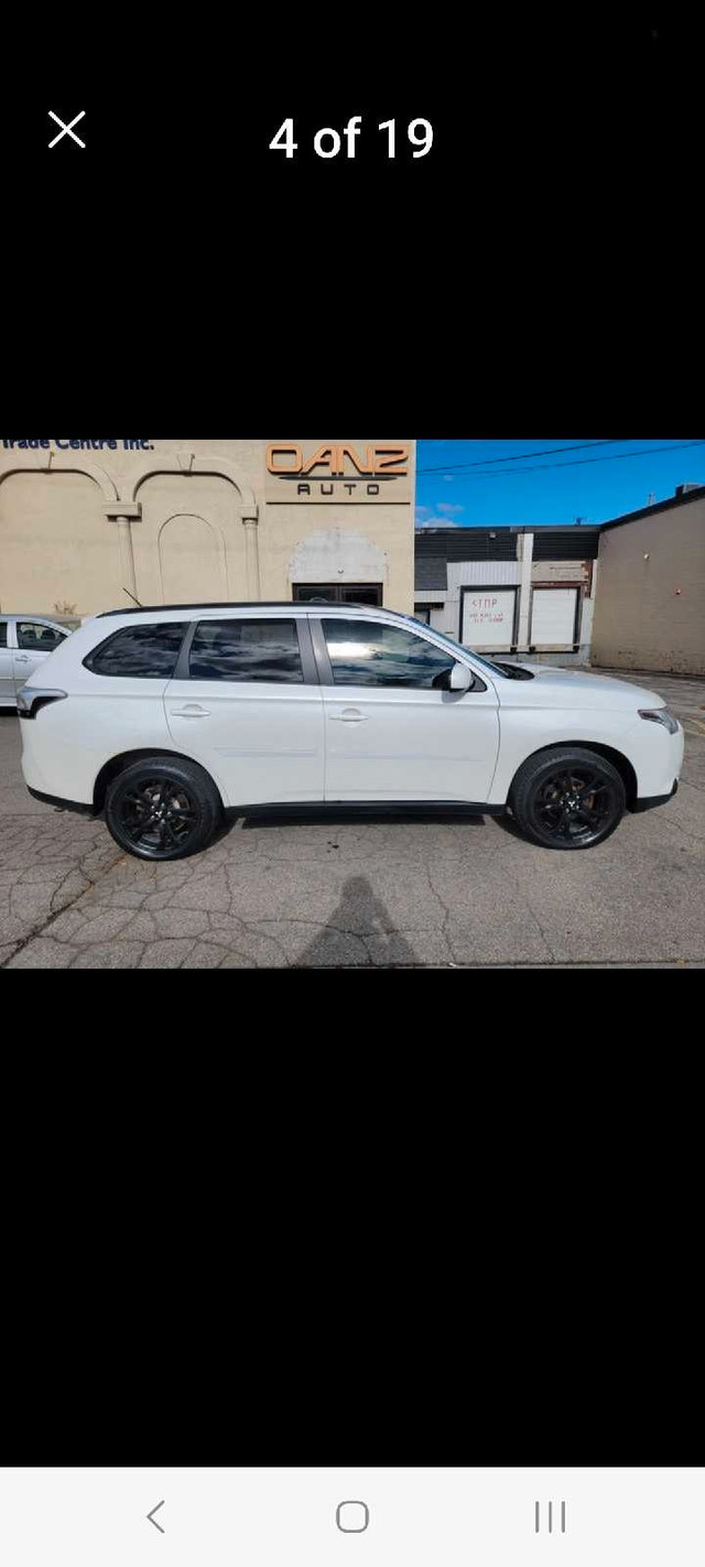 2014 mitsubishi outlander es sport AWD .leather seats,backup cam in Cars & Trucks in Kitchener / Waterloo