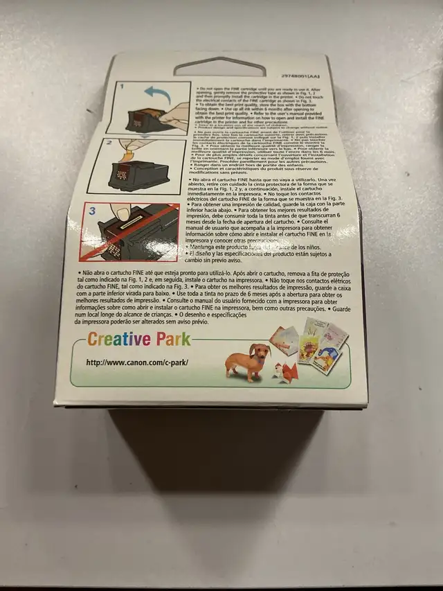 Genuine Canon PG-210 Black Ink Cartridge – Brand New in Box in Printers, Scanners & Fax in Longueuil / South Shore - Image 3