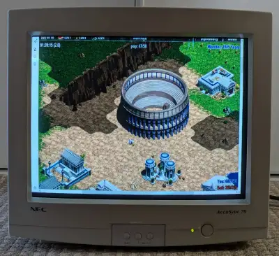 NEC AccuSync AS70 CRT - VGA Computer Monitor - Vintage Gaming TV, View more