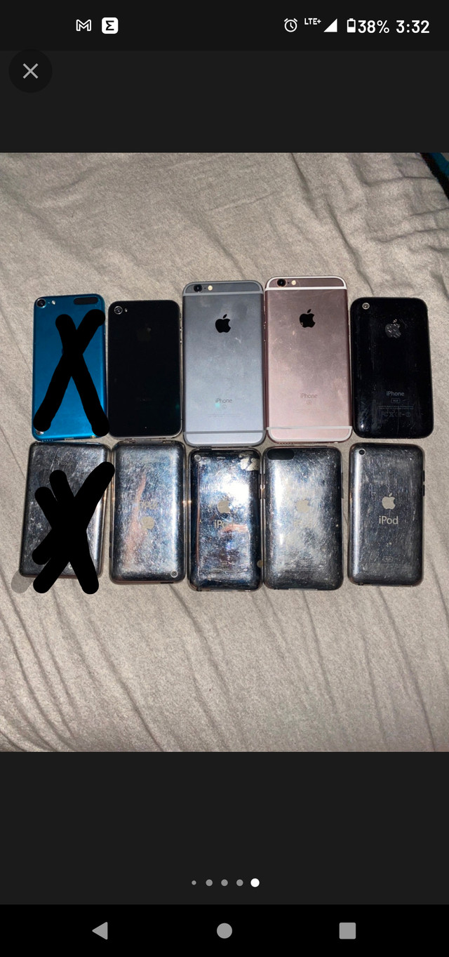 Various Apple iPhones and iPods  in Cell Phones in Ottawa - Image 2