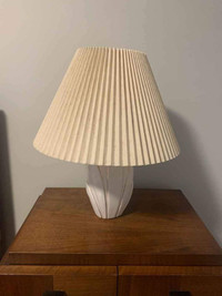 2 night table lamps