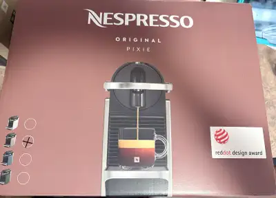 Cafetière Pixie Nespresso Neuve, View more