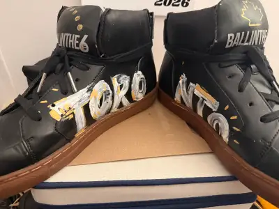 RARE CUSTOM TORONTO BASKETBALL (BallInThe6) Phillip Lim Sneakers, View more