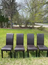 Set of 4 Dining Room Chairs 