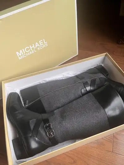 Michael Kors tall boots - size 9 - like new, View more