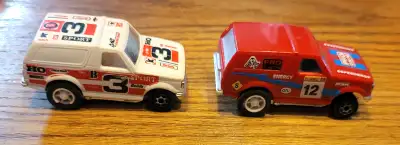 Vintage 1:64 diecast Rare Majorette turbo loop cars. Ver good condition $80.00 Starchy Hutch car abe...