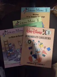 Lot de 7 livres, collection Disney