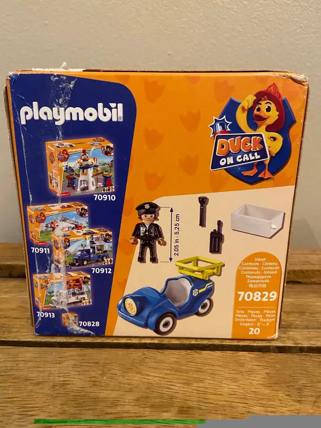 PLAYMOBIL Duck On Call - Police Mini-Car 70829 in Toys & Games in Oshawa / Durham Region - Image 3