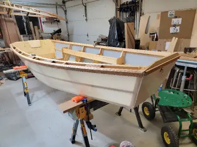 Scaled-down drift boat suitable for two passengers. Great for fishing, photography, or just touring...