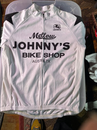 Johnny’s bike shop Austin Texas jersey and bibs