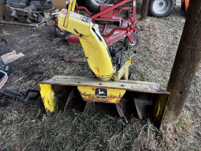 John Deere Snow Blower Attachment in Snowblowers in Edmonton - Image 4