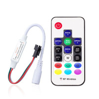 LED stip controller with a remote. (5-24V)