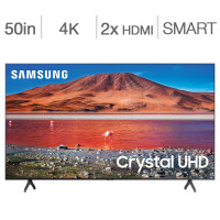 Samsung 50” Crystal 4K UHD Smart TV - (UN50TU7000) BLOWOUT SALE!