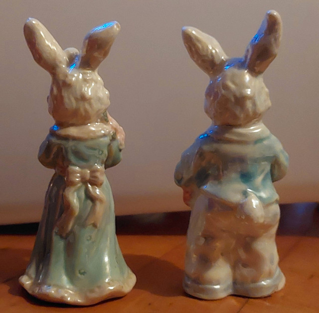 Porcelain Bunny Couple in Home Décor & Accents in Chatham-Kent - Image 2