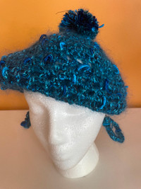 Fall is here, keep warm with Beautiful hand-knit hats and scarf