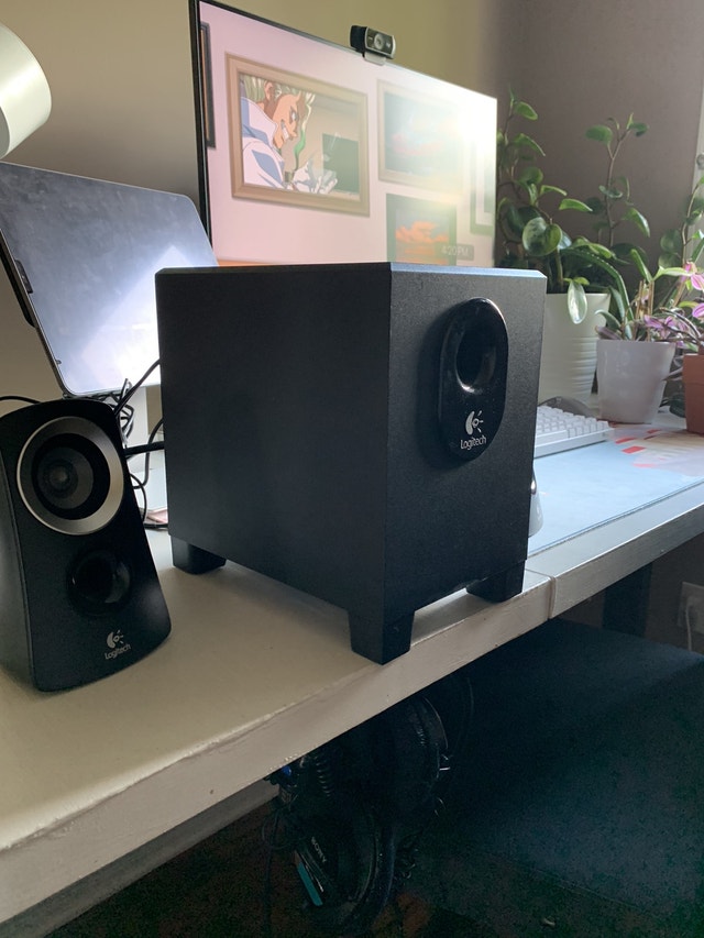 Logitech Z313 Desktop Speaker System Speakers, Headsets & Mics