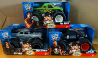 WWE Hot Wheels 1:24 Monster Truck / WWE Camion Monstre 1/24