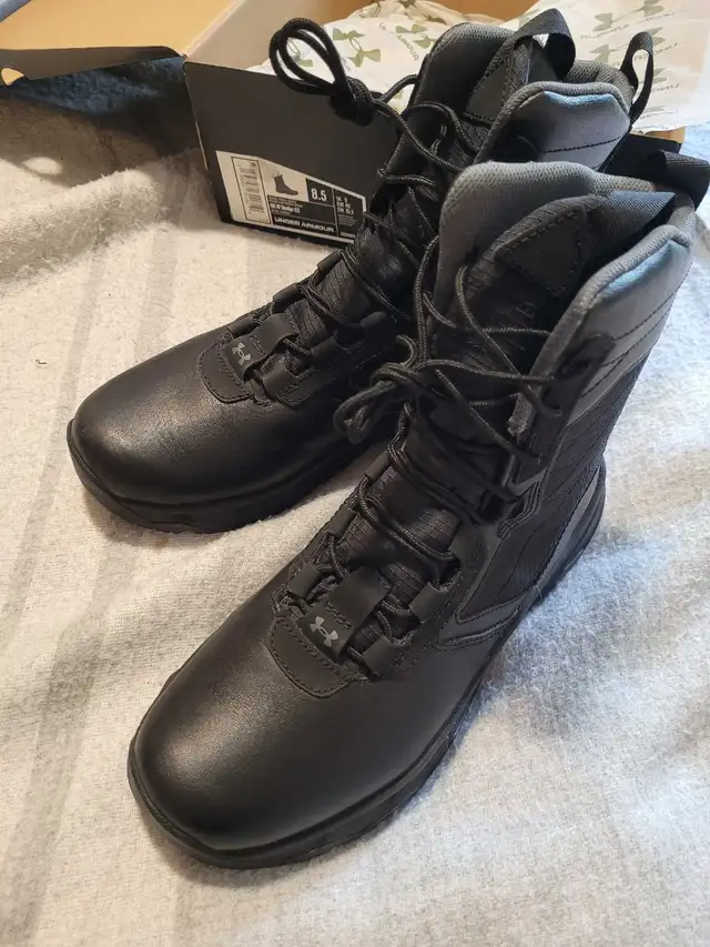 Women's UA Stellar G2Tactical Boots 8.5-  New in Box - $90 in Women's - Shoes in Strathcona County - Image 8