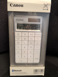 Cannon calculator computer keyboard 2 IN 1 Bluetooth 
