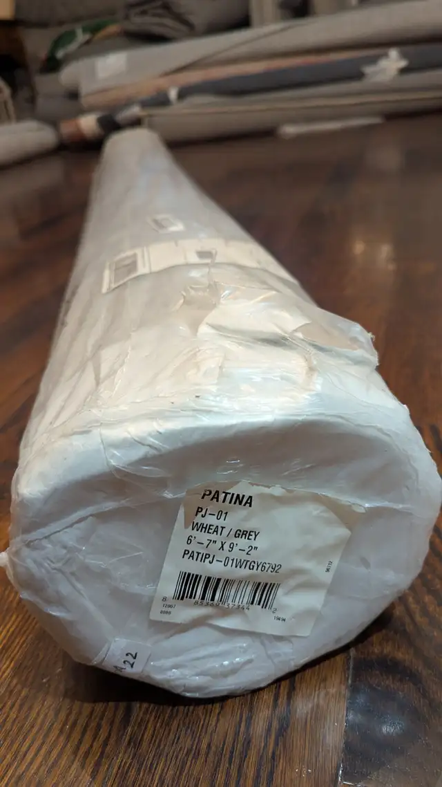 7x9 NEW Loloi Patina Wheat Grey Area Rug in Rugs, Carpets & Runners in Markham / York Region - Image 6