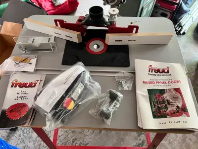 Freud Router table. never used., View more