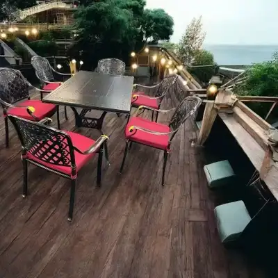 Aluminum frame Outdoor Patio Dining table Set, View more
