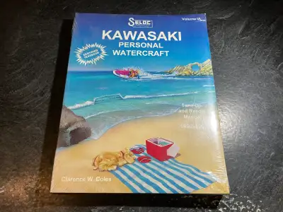 1992-1998 Kawasaki Jet Ski 550-1100 PWC Seloc Repair Manual, View more