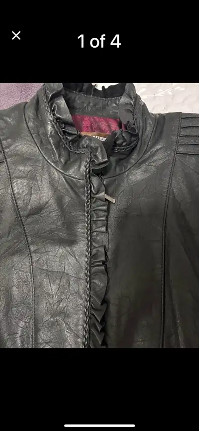 Leather jacket, View more