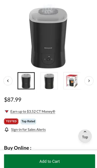 2 Like New Top-Fill Easy Care Warm Mist Air Humidifier with Essential Oil Cup & Auto Shut-Off. Used...