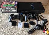 PlayStation 2 with Games and Accessories