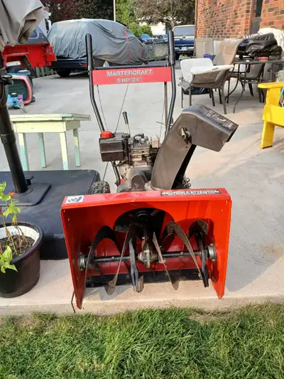 Master Craft Snow Blower, View more