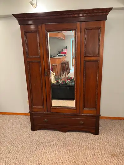 antique wardrobe, View more