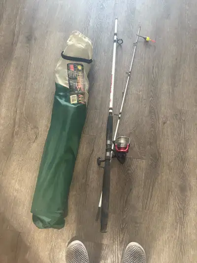 Fishing set. Fishing rod. Chair. Fishing box, View more