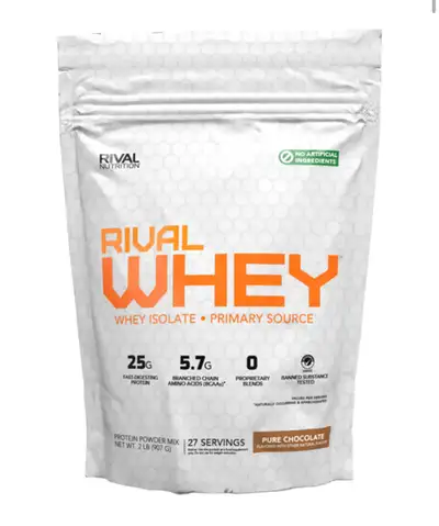 NATURALLY FLAVORED RIVAL WHEY 100% WHEY PROTEIN - NATURALLY FLAVORED ABOUT THIS ITEM: Here are the b...
