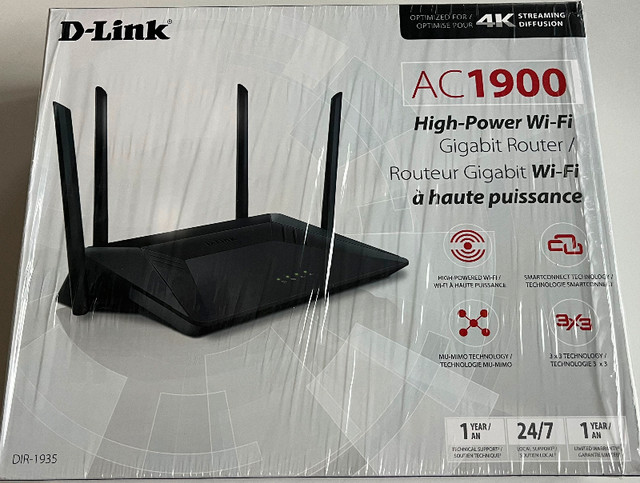 Routeur Wi-Fi D-Link AC1900 DIR-1935 dans Réseaux  à Longueuil/Rive Sud