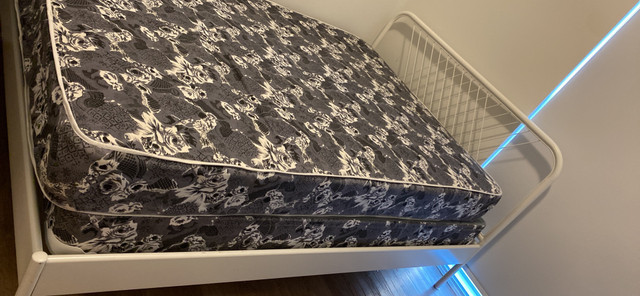 IKEA full bed just $450 with full mattress excellent condition in Beds & Mattresses in Mississauga / Peel Region - Image 2