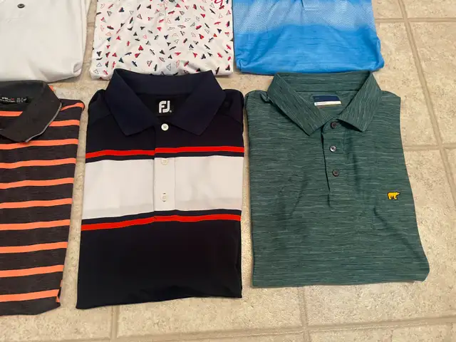 Men’s Golf shirts - Hugo Boss, Footjoy etc 63351297087619124