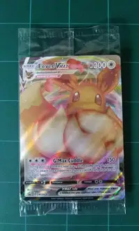 Pokemon Card Promo SWSH087 Eevee Vmax Sealed