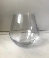 6 verres sans pied / 6 stemless glasses