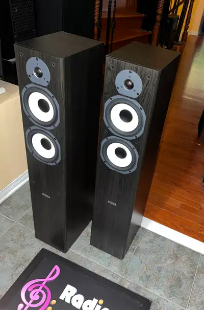 Tannoy Mercury mX4 Slim Towers — Dark Oak, 180W, View more