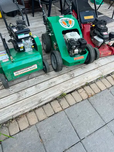 Yard aeration, power rake, fall yard cleanup, View more