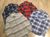 Chemises / Vestes chaudes garçon M, L, XL ; Boy shirts / Vests