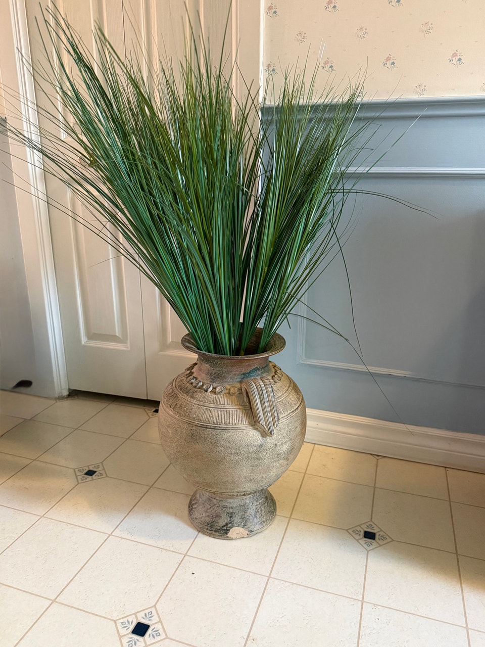 Vase and faux greenery | Free Stuff | London | Free local classifieds ...