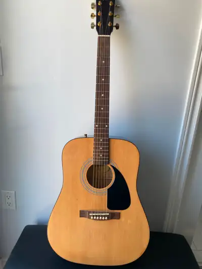 Acoustic guitar  +Stand, View more