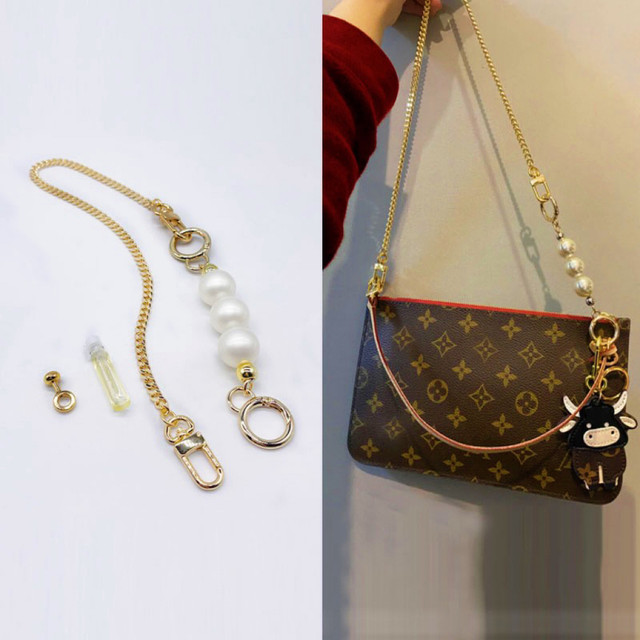 LV Golden Chain Set, DIY Neverful Porch Bag to Crossbody purse in Women's - Bags & Wallets in City of Toronto